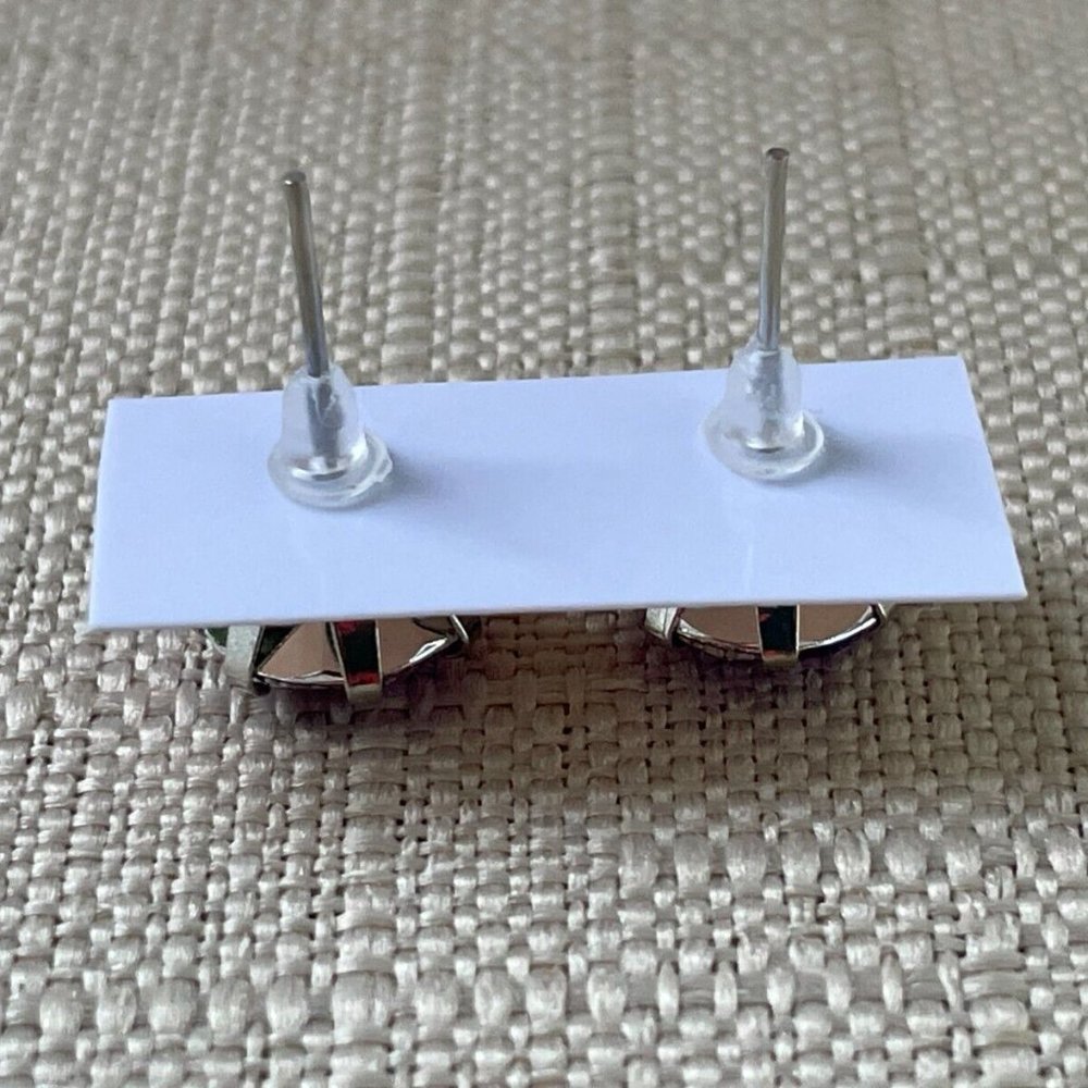Women Stud Earrings Purple Faux Stone Fashion Ear Jewelry Earrings New - Picture 8 of 8